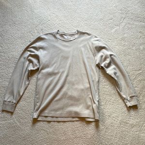Abercrombie & Fitch Ribbed Long Sleeve Shirt